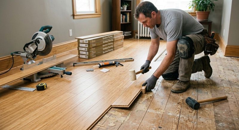 Bamboo Flooring Installation in Rockville, MD