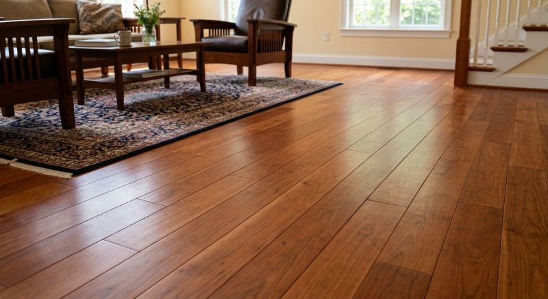 Cherry Floor Installation in Arlington County, VA