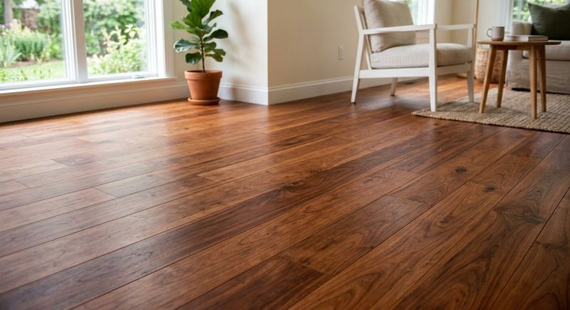 Cherry Floor Installation in Chantilly, VA