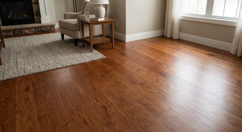 Cherry Floor Installation in Sandy Spring, MD