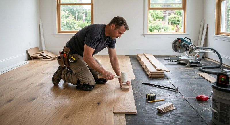Hardwood Floor Installation in Hyattsville, MD