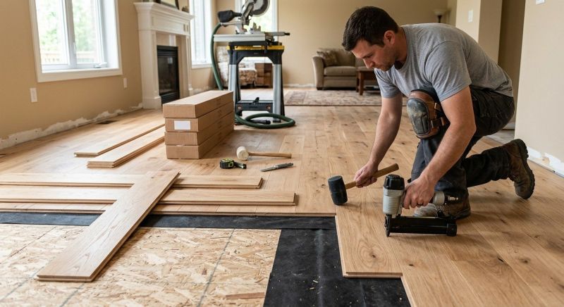 Hardwood Floor Installation in Kensington, MD