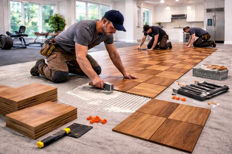 Hardwood Floor Installation in Oakton, VA