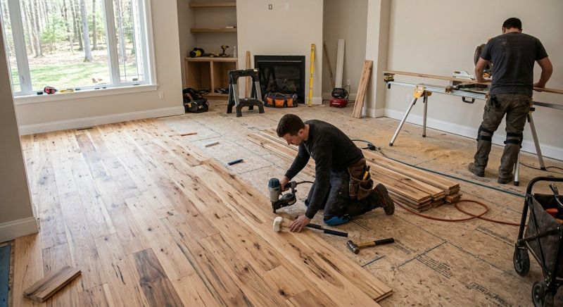 Hardwood Floor Installation in Poolesville, MD