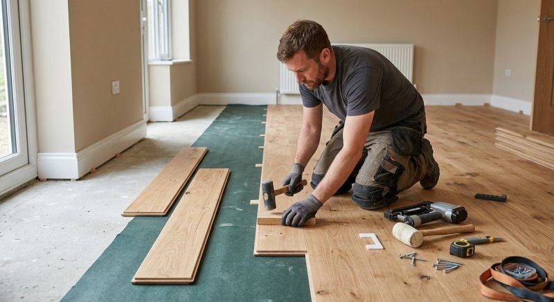 Hardwood Floor Installation in Sandy Spring, MD