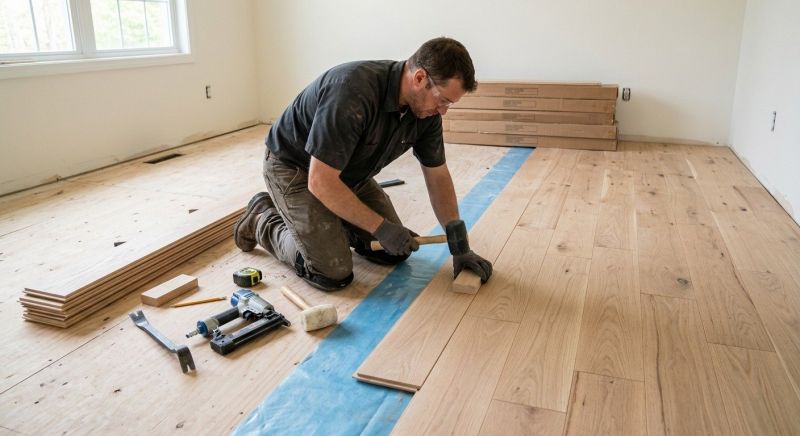 Hardwood Floor Installation in Sandy Spring, MD