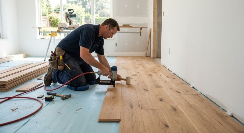 Hardwood Floor Installation in Suitland, MD