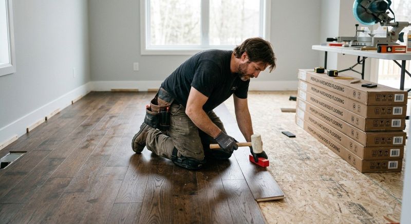 Hardwood Floor Installation in Takoma Park, MD