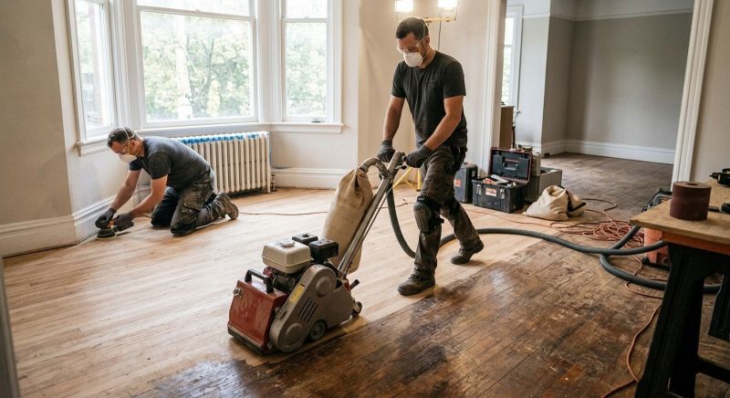 Hardwood Floor Renovation in Rockville, MD