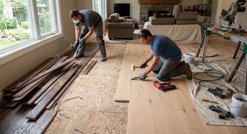 Hardwood Replacement in Bowie, MD