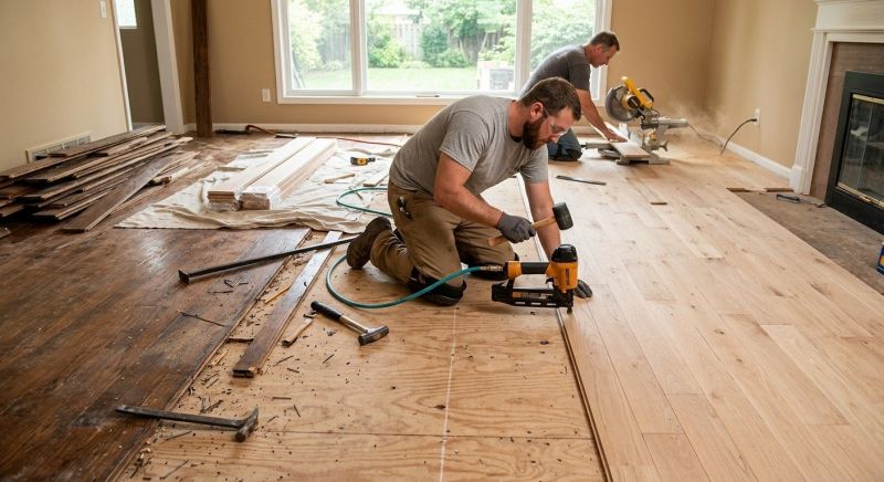 Hardwood Replacement in Crofton, MD