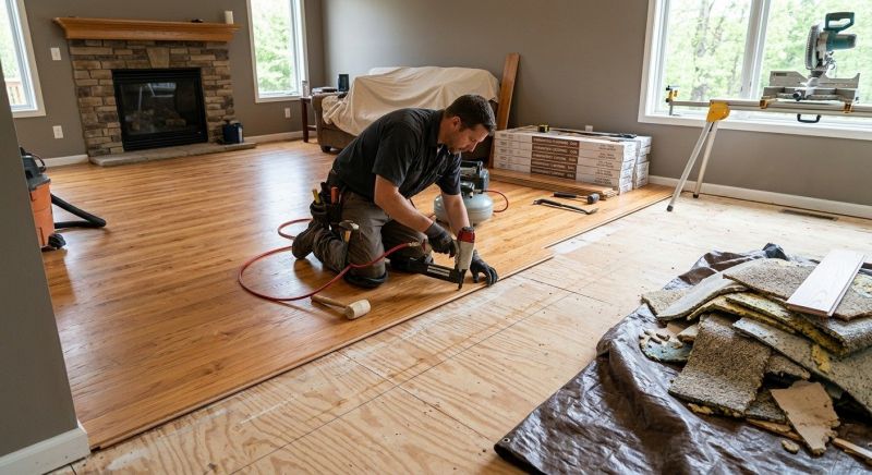 Hardwood Replacement in Rockville, MD