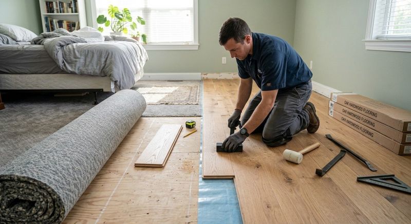 Hardwood Replacement in Potomac, MD
