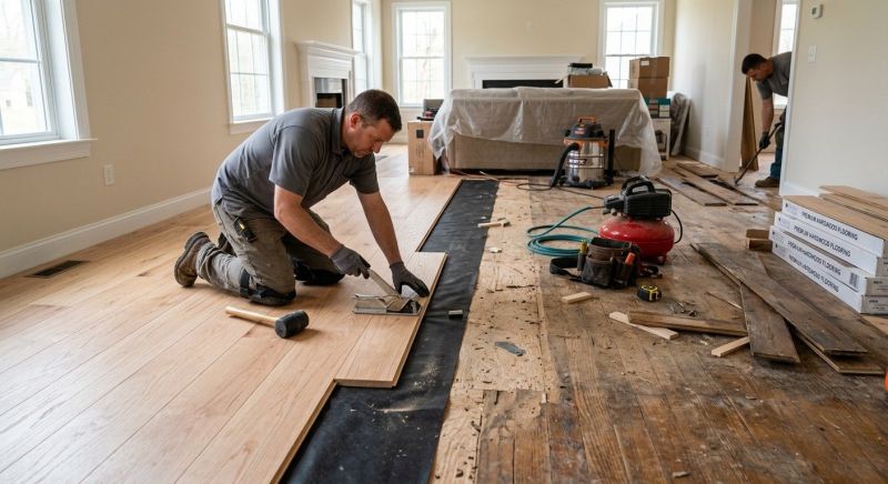 Hardwood Replacement in Vienna, VA