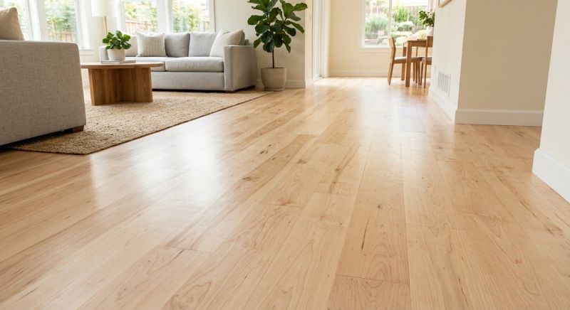 Maple Flooring Installation in Clinton, MD
