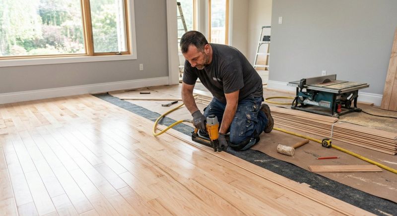 Maple Flooring Installation in Damascus, MD
