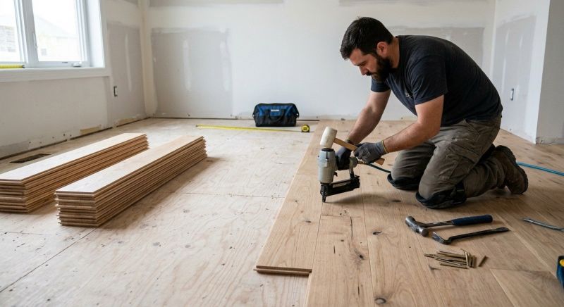 Oak Floor Installation in Great Falls, VA