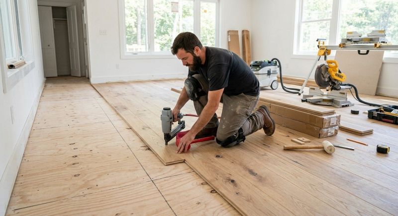 Oak Floor Installation in Oakton, VA