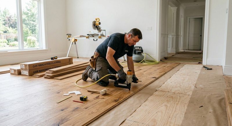 Oak Floor Installation in Oakton, VA