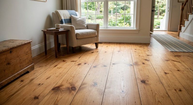 Pine Floor Installation in Rockville, MD