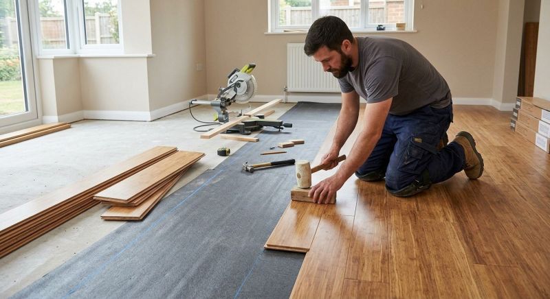 Teak Flooring Installation in Rockville, MD