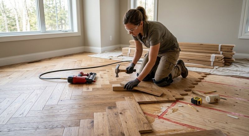 Wood Flooring Installation in Reston, VA