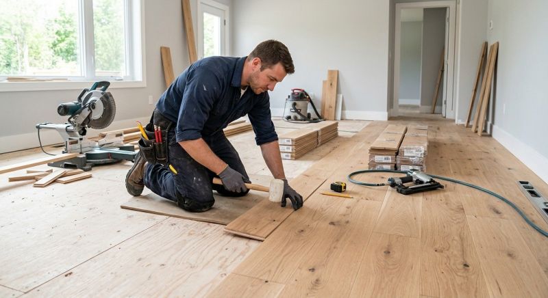 Wood Flooring Installation in Sandy Spring, MD